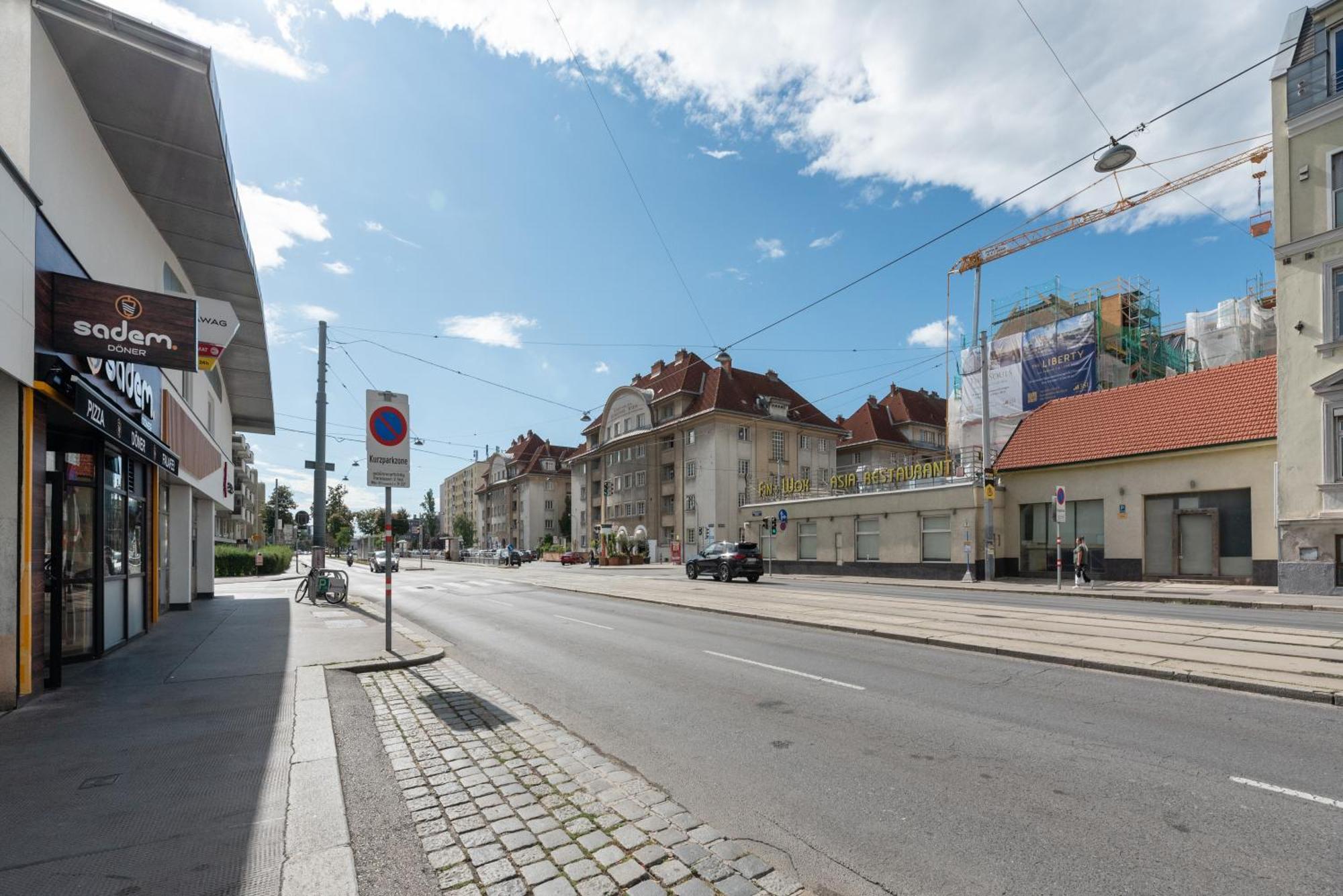 Apartment Mit Traumhafter Dachterrasse & Weitblick Bécs Kültér fotó